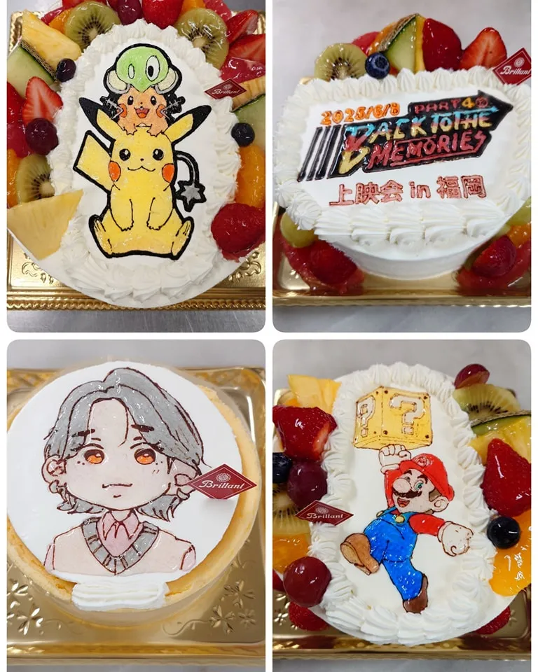 #キャラクターケーキ #似顔絵ケーキ #箱崎
